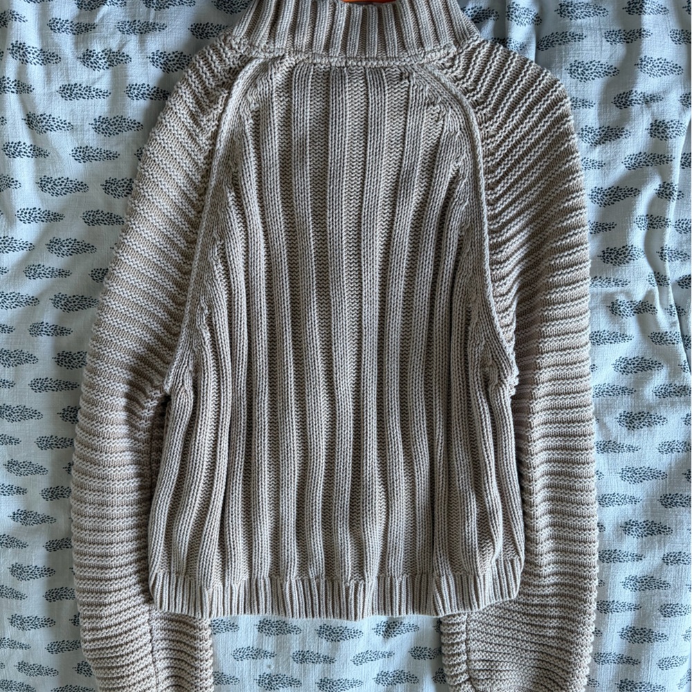 Free People Off-the-Shoulder Sweater in Light Brown
